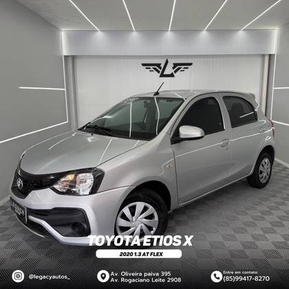 TOYOTA ETIOS 1.3 X 16V FLEX 4P AUTOMÁTICO